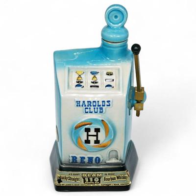 1967 Harold's Club Reno Jim Beam Slot Machine