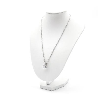 Sterling Silver 925 Necklace w/ Round Pendant
