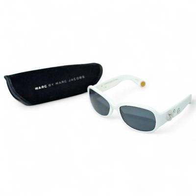 Marc by Marc Jacobs White Sunglasses w/ Case