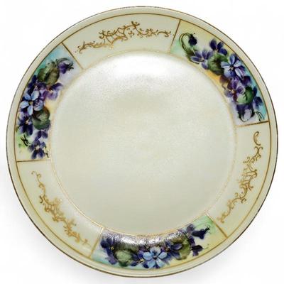 Haviland Hand Painted Porcelain Dish by Bazzett Studio