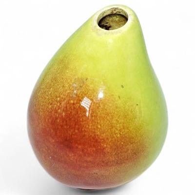Vintage Decorative Ceramic Pear Sculpture