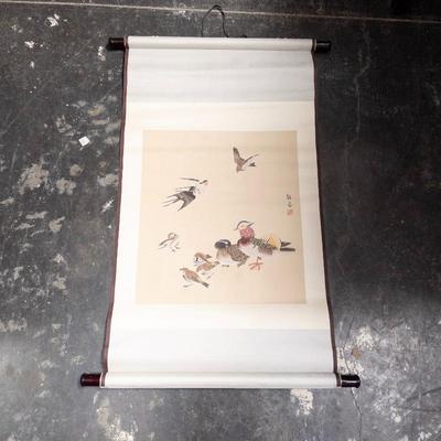 Japanese Kakejiku Scroll Paintinγ