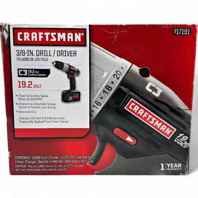 Craftsman C3 3.8" Drill/Driver