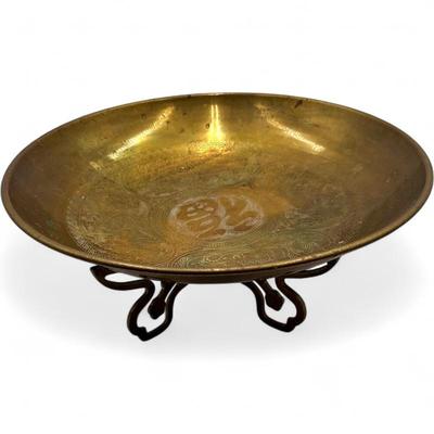 Chinese Brass Decorative Tray