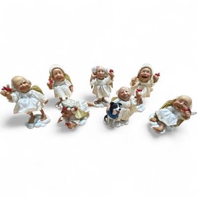 Goebel Richard Simmons Reminder Angels Figurines
