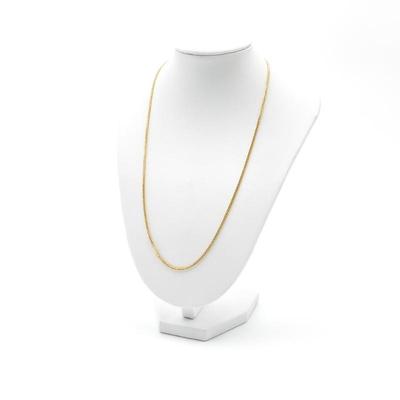 Gold-Tone Sterling Silver Chain Necklace