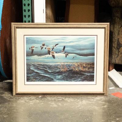 Terry Redlin The Squall Line Lithograph, 1980