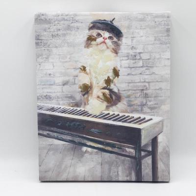 Winston Porter Jazz Cats I Canvas Print
