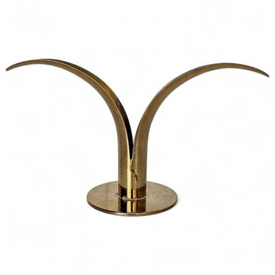 Ivar Ålenius Björk Liljan Brass Candlestick Ystad-Metall