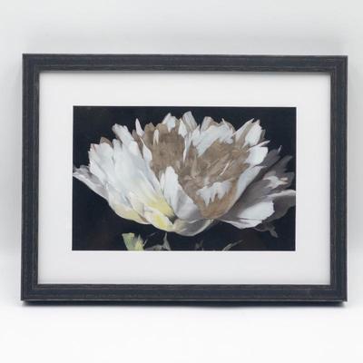 Wayfair White Peony Art Print by Red Barrel Studio, 14.5″ x 11″