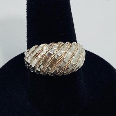 Sale Photo Thumbnail #134: 14K White Gold Plated Ring
