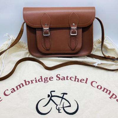 THE CAMBRIDGE SADLE COMPANY Tan Leather Purse