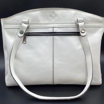 Sale Photo Thumbnail #67: PATRICIA NASH White Leather Should Bag/Purse