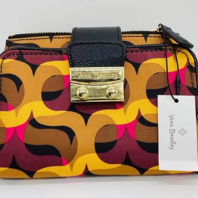 VERA BRADLEY Pushlock Wallet (NWT)