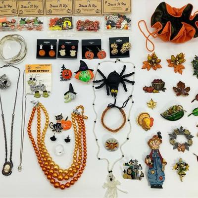 Sale Photo Thumbnail #80: Fall, Harvest, Autumn, Halloween Themed Items: Some Signed