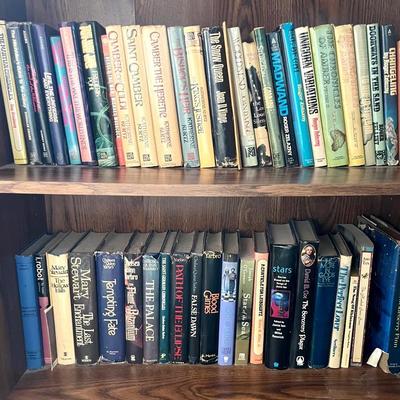 Sci Fi, Most First Editions with Jackets, Two Shelves