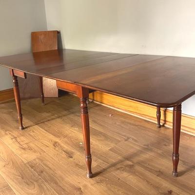 Vintage Drop Leaf Cherry Dining Table