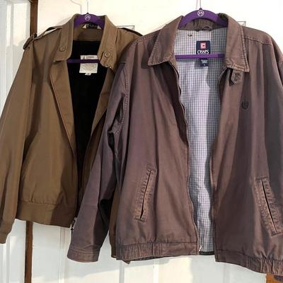 Ralph Lauren Chaps Jacket Size L and London Fog Fleece Lined Jacket Size 44