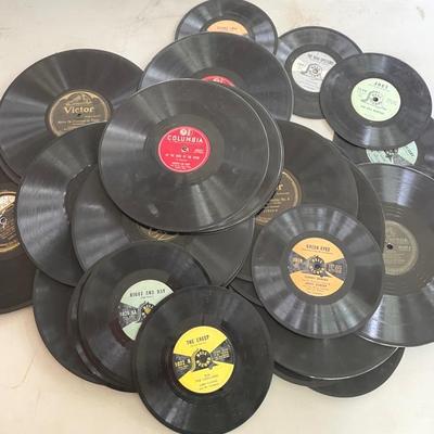 Antique 78 Rpms And 45’s Vinyl Records (60)