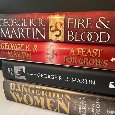 George Martin Fantasy Books (4) with First Editions