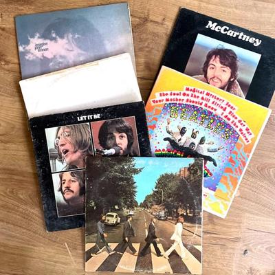 Beatles Vintage Vinyl Albums