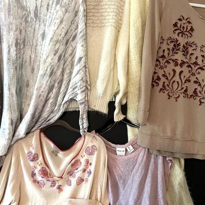 Women’s Tops and Sweaters with Shawl, Vintage, Sigrid Olsen Beaded Sweater, J.Jill