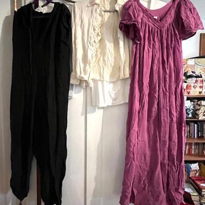 Cotton Gauze Jumpsuit, Maxi Cotton Dress, Ruffled Gauze Blouse plus More
