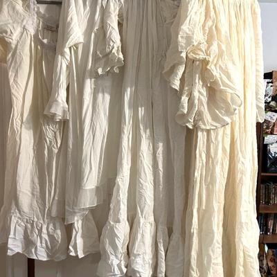 Victorian Style Nightgowns, Gauze Caftan, Lingerie