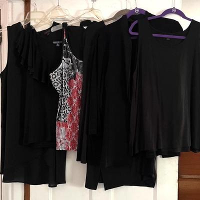 J.Jill Black Tops Sizes L-3