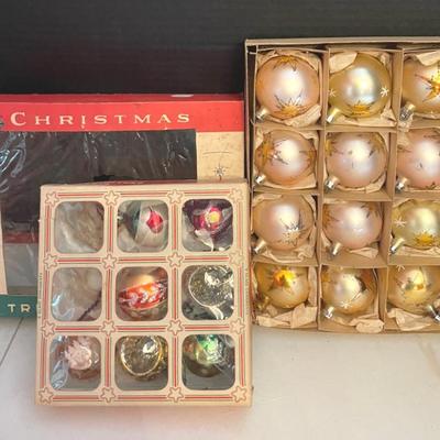 Vintage Christmas Ornaments #1