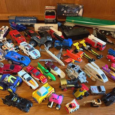 Vintage Toy Planes, Trains & Automobiles (48 Count)