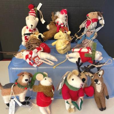 Felt Holiday Ornaments With Pottery Barn, Roost And More (12)