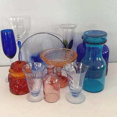 Vintage Glass Assortment (15)
