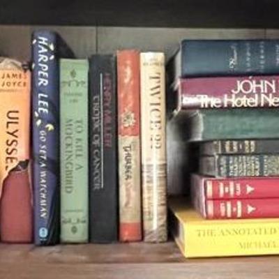 First Editions and Vintage Books, One Shelf