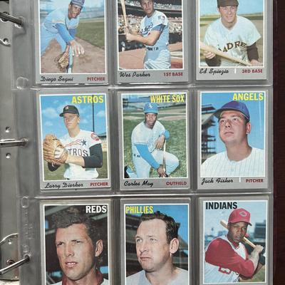 Over 400 1970 Topps Baseball Cards