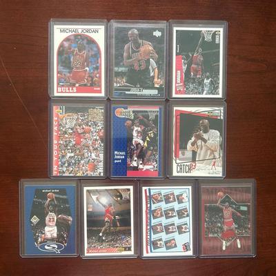 Vintage Michael Jordan Cards. 1989 Hoops, 1991 Fleer, Inserts, and More