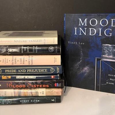 Eclectic Book Group (9) with Design, Classics, Horror, First Editions