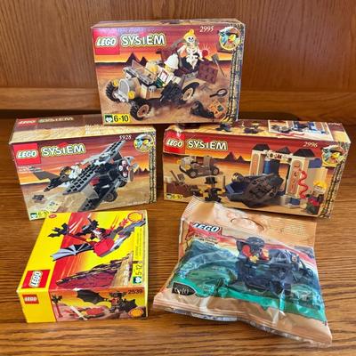 Vintage LEGO Sets (5 Count), All Brand New & Sealed 2995, 2996, 5928