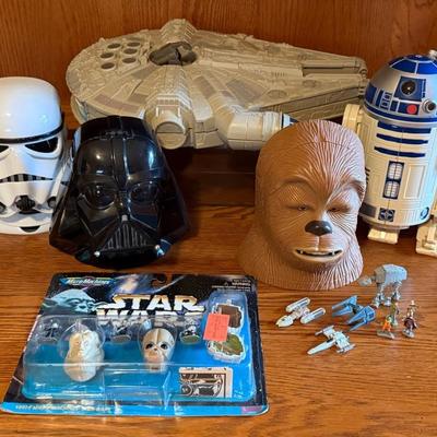 1990s Galoob Star Wars Micro Machines Collection With Playsets, Figures, Extras