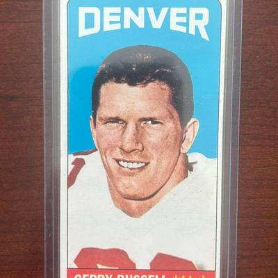 1956 Topps Football Card 'Tall Boy'. Don Web - Boston Patriots. Card #21