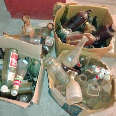 Antique And Vintage Bottles 