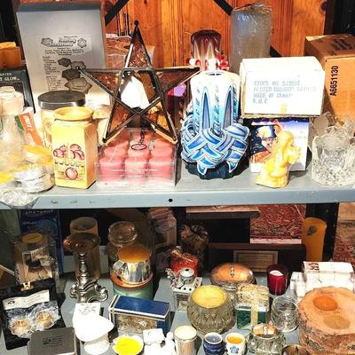 Huge Candle And Candlestick Lot!