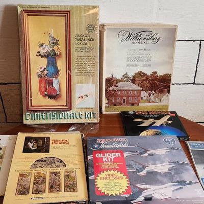 Plane/Landmark Model Kits, Tapestry Kits, Appliques And More!