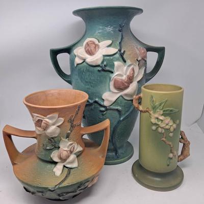Roseville Pottery Vases