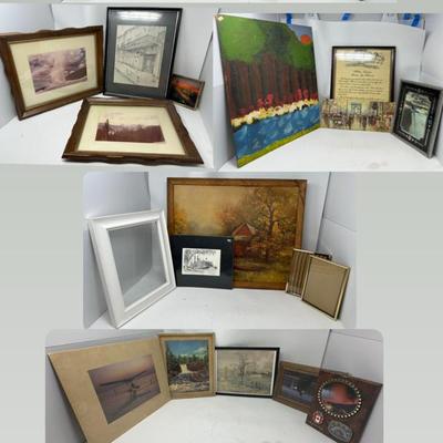 Framed Prints, Drawings, Paintings, etc.