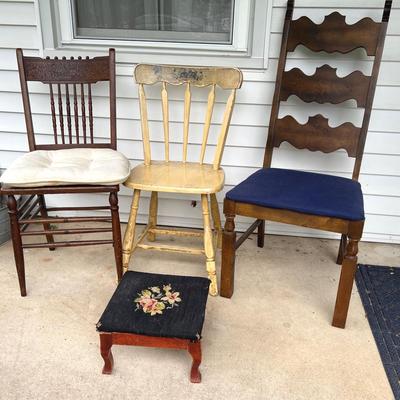 Mismatch Chairs, All Vintage 