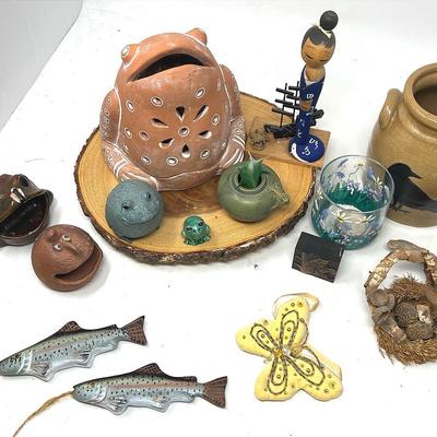 Birds Frogs & Fish