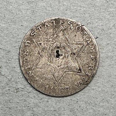 1857 Three Cent Piece