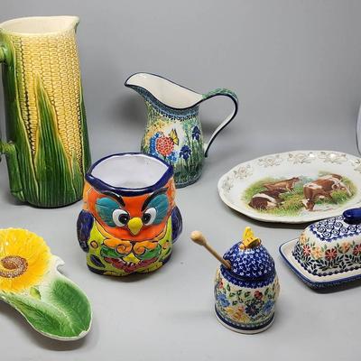 Vintage Polish Ceramic Serveware And More!