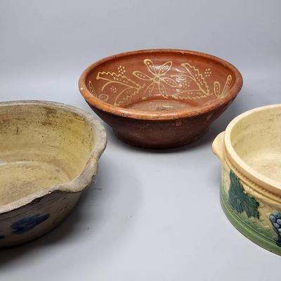 Antique Ceramic Serveware 